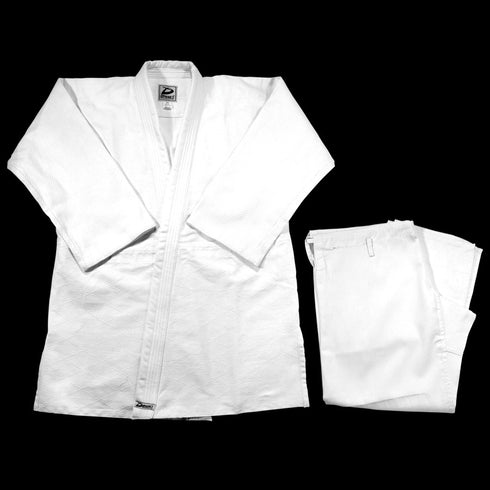DYNAMICS WHITE JIU-JITSU UNIFORM (BRAZILIAN CUT)